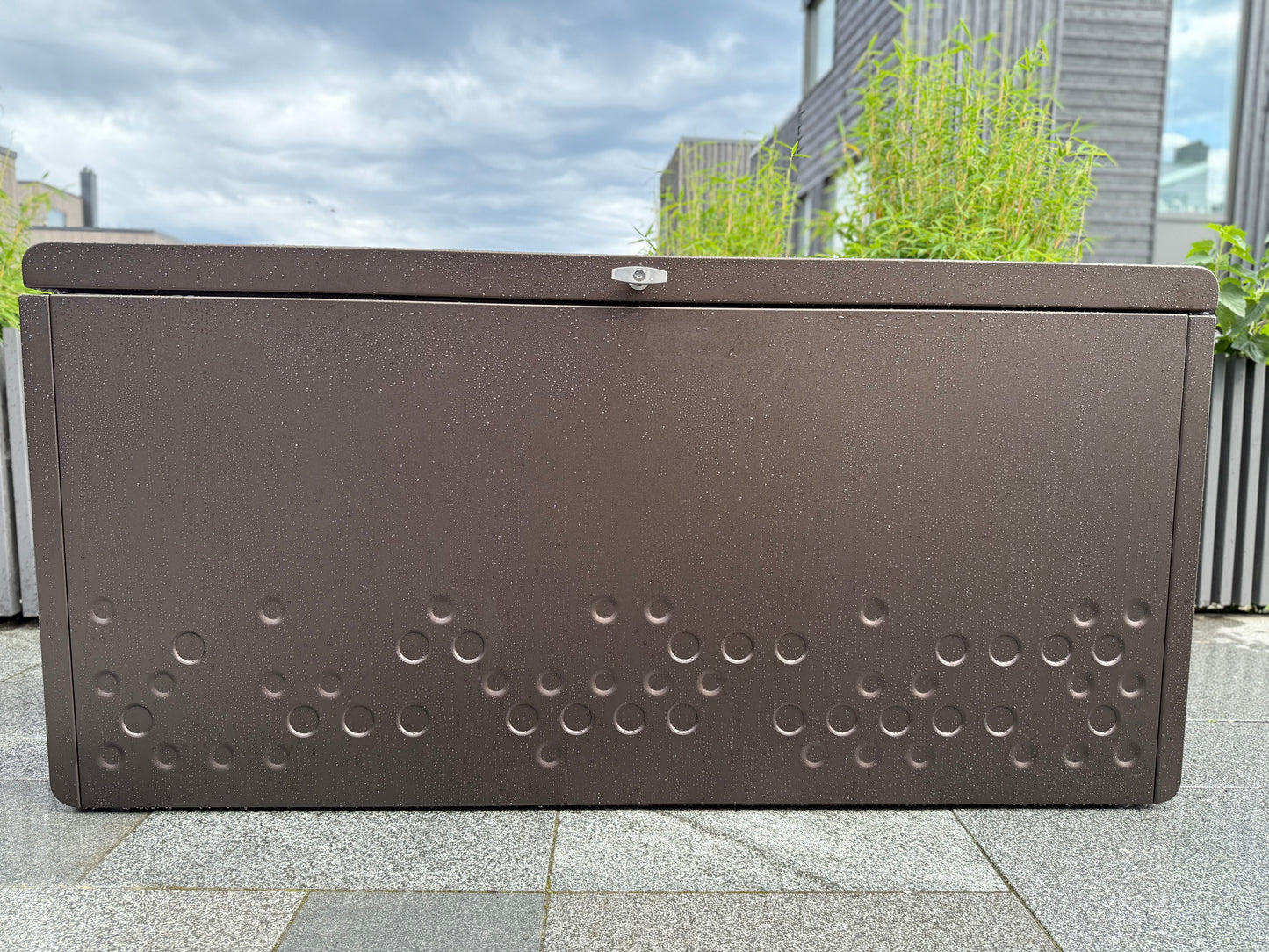 Hynderboks - Pudeboks Aluminium Sort