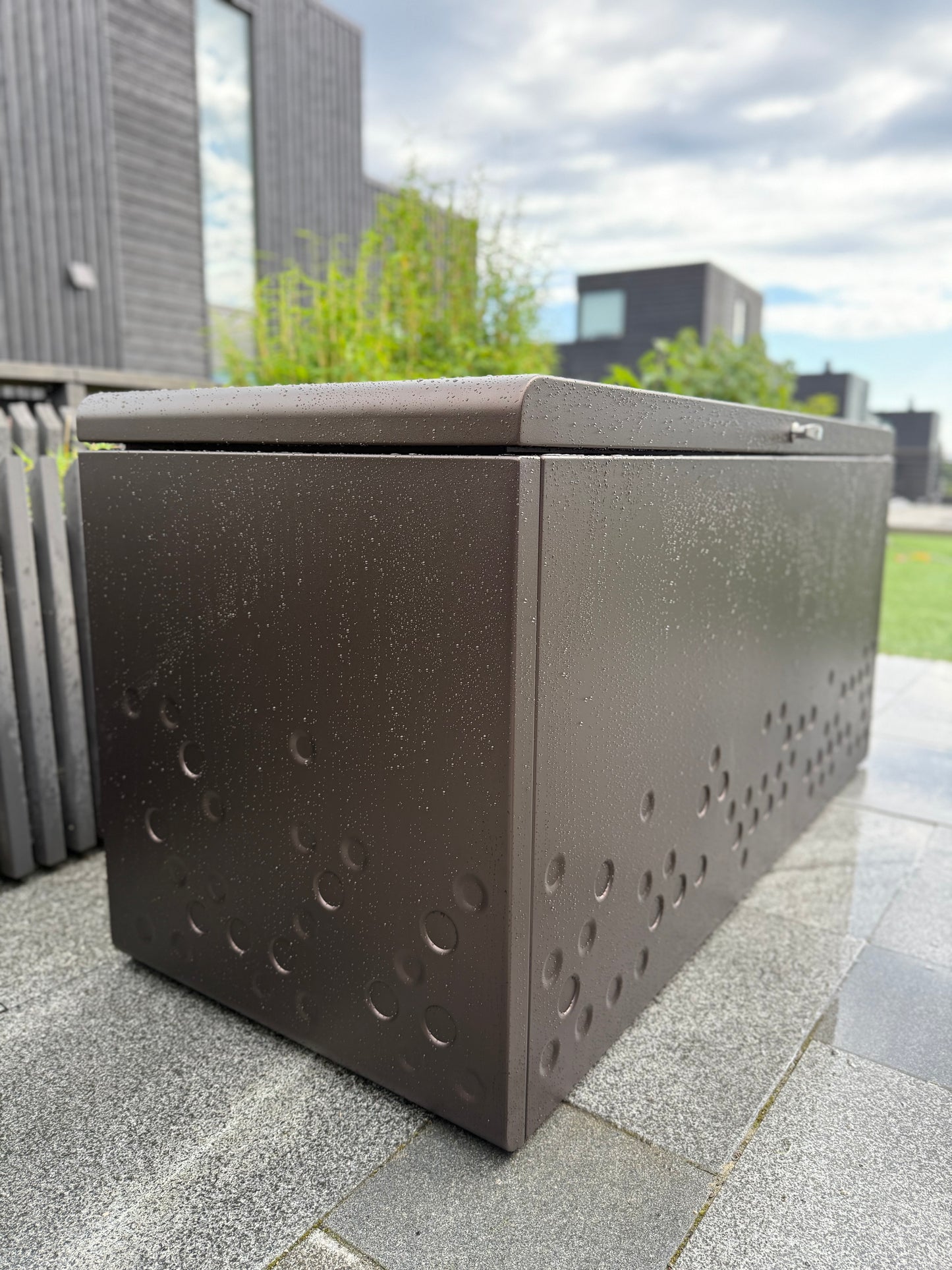 Hynderboks - Pudeboks Aluminium Sort
