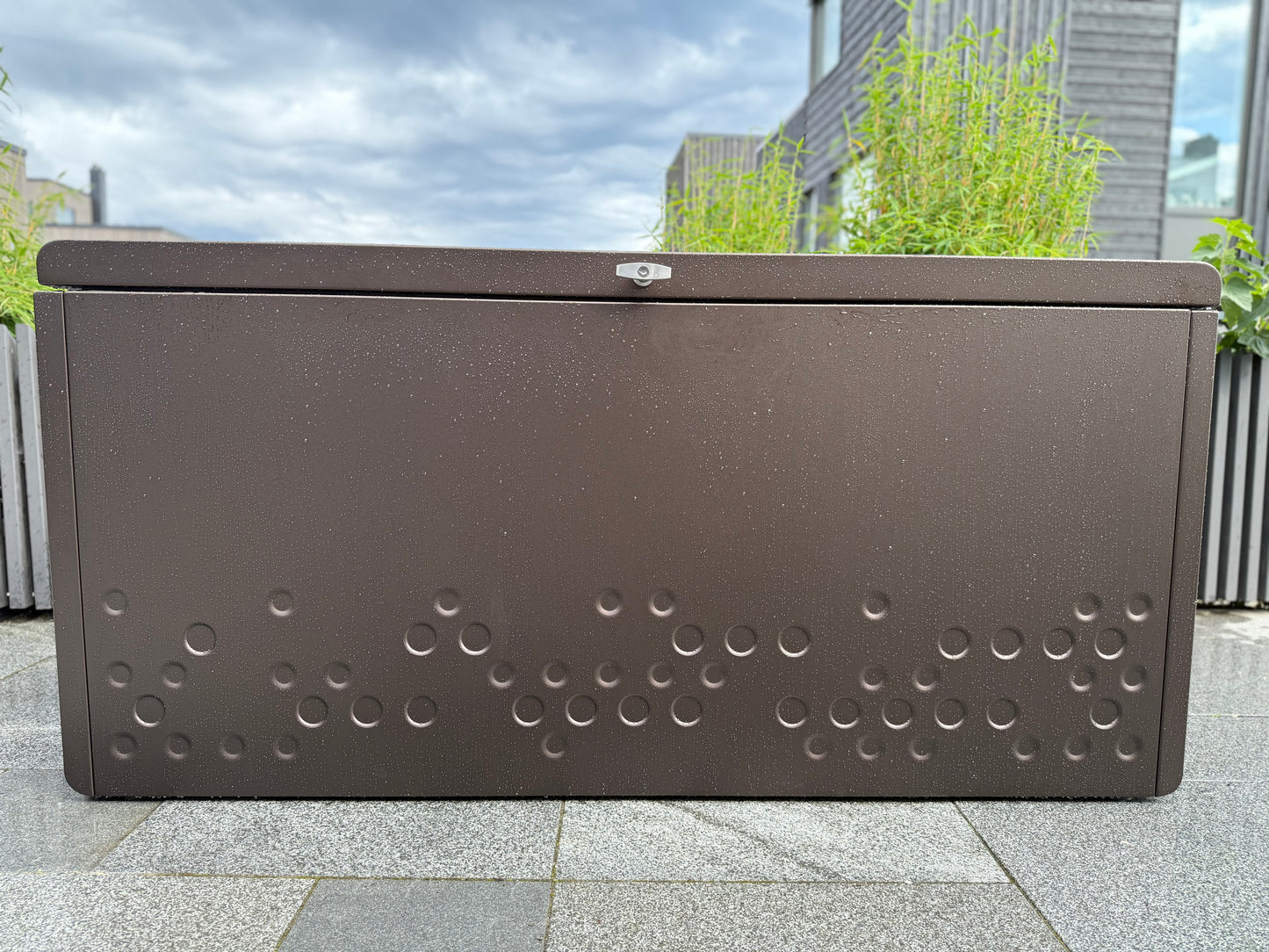 Hynderboks - Pudeboks Aluminium Sort