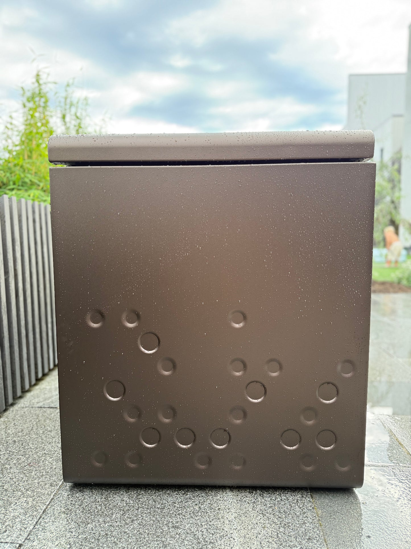 Hynderboks - Pudeboks Aluminium Sort