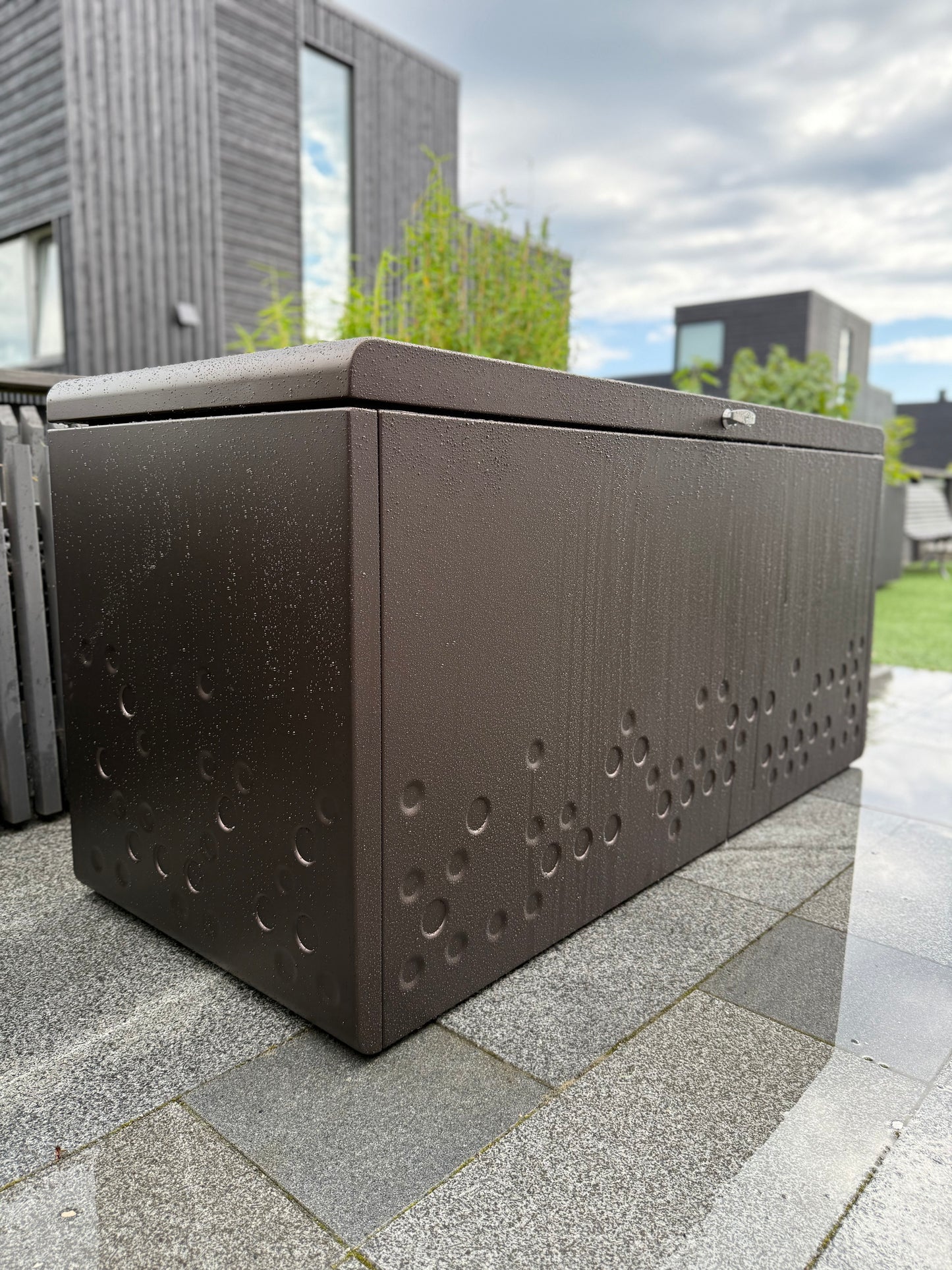 Hynderboks - Pudeboks Aluminium Sort