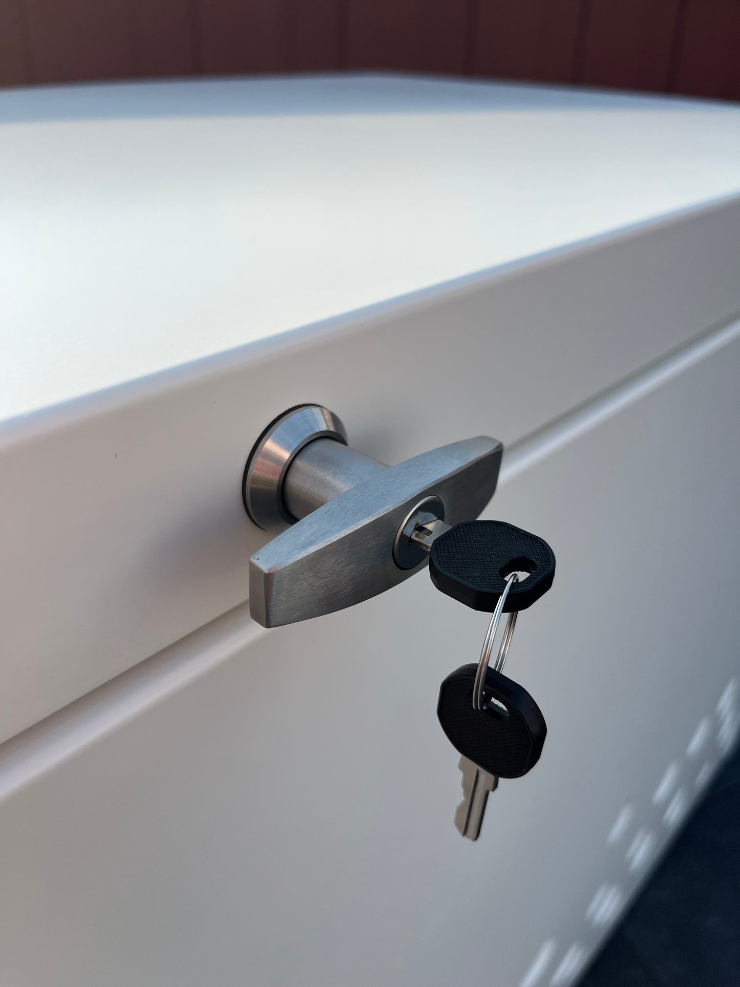Förvaringslåda för Utomhusbruk - Vit aluminium