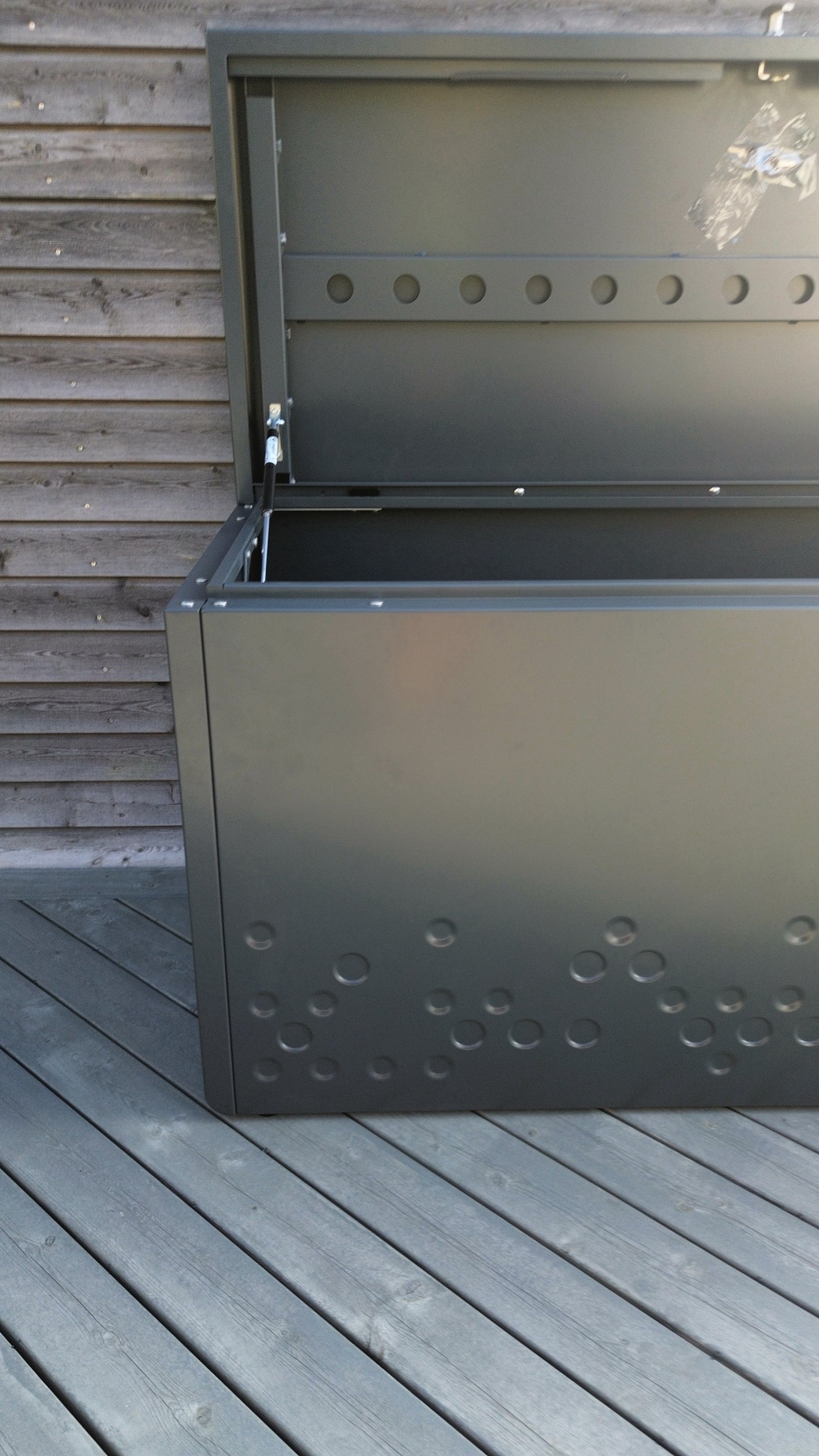 Hynderboks - Pudeboks Aluminium Sort