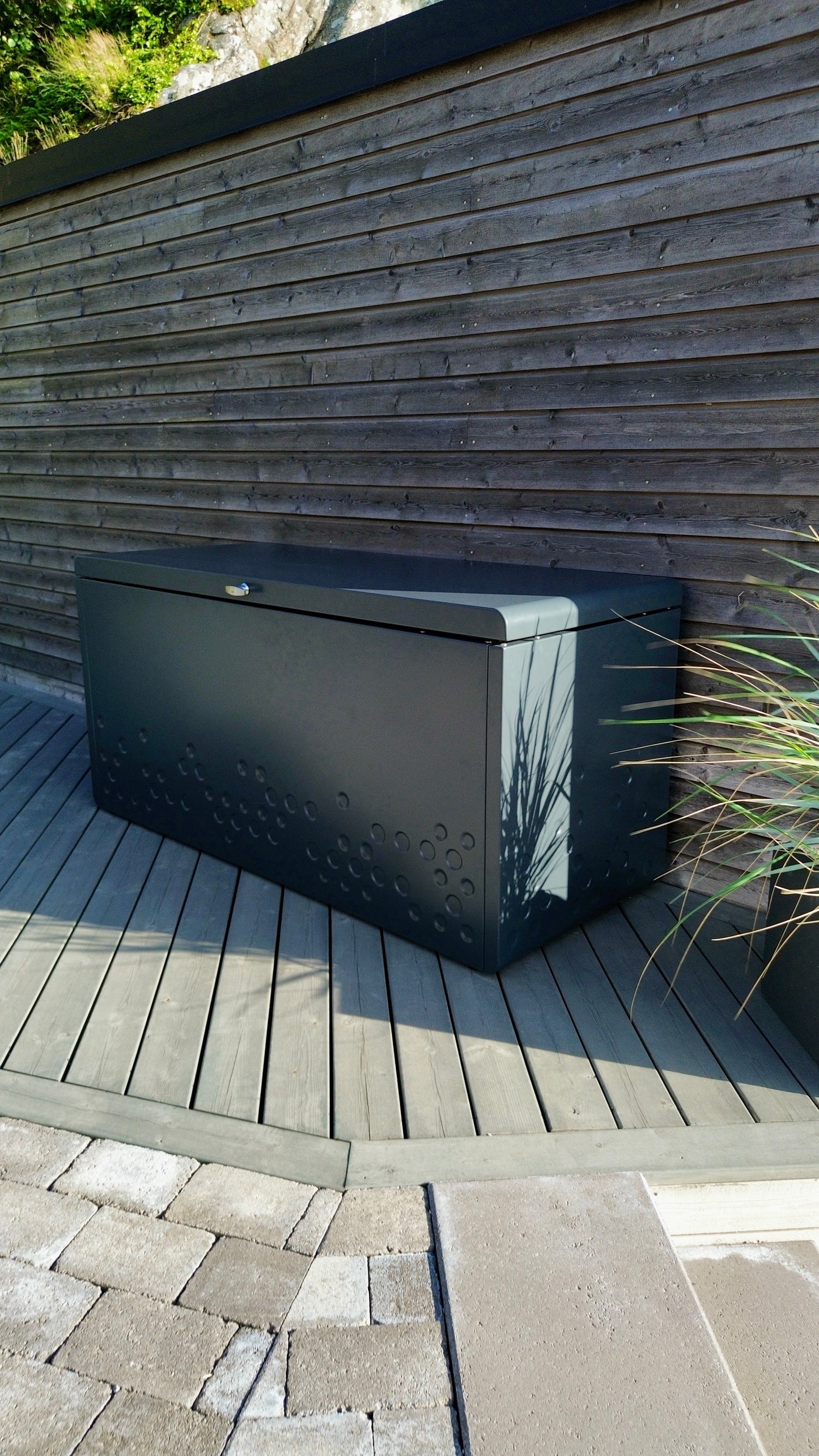 Hynderboks - Pudeboks Aluminium Sort