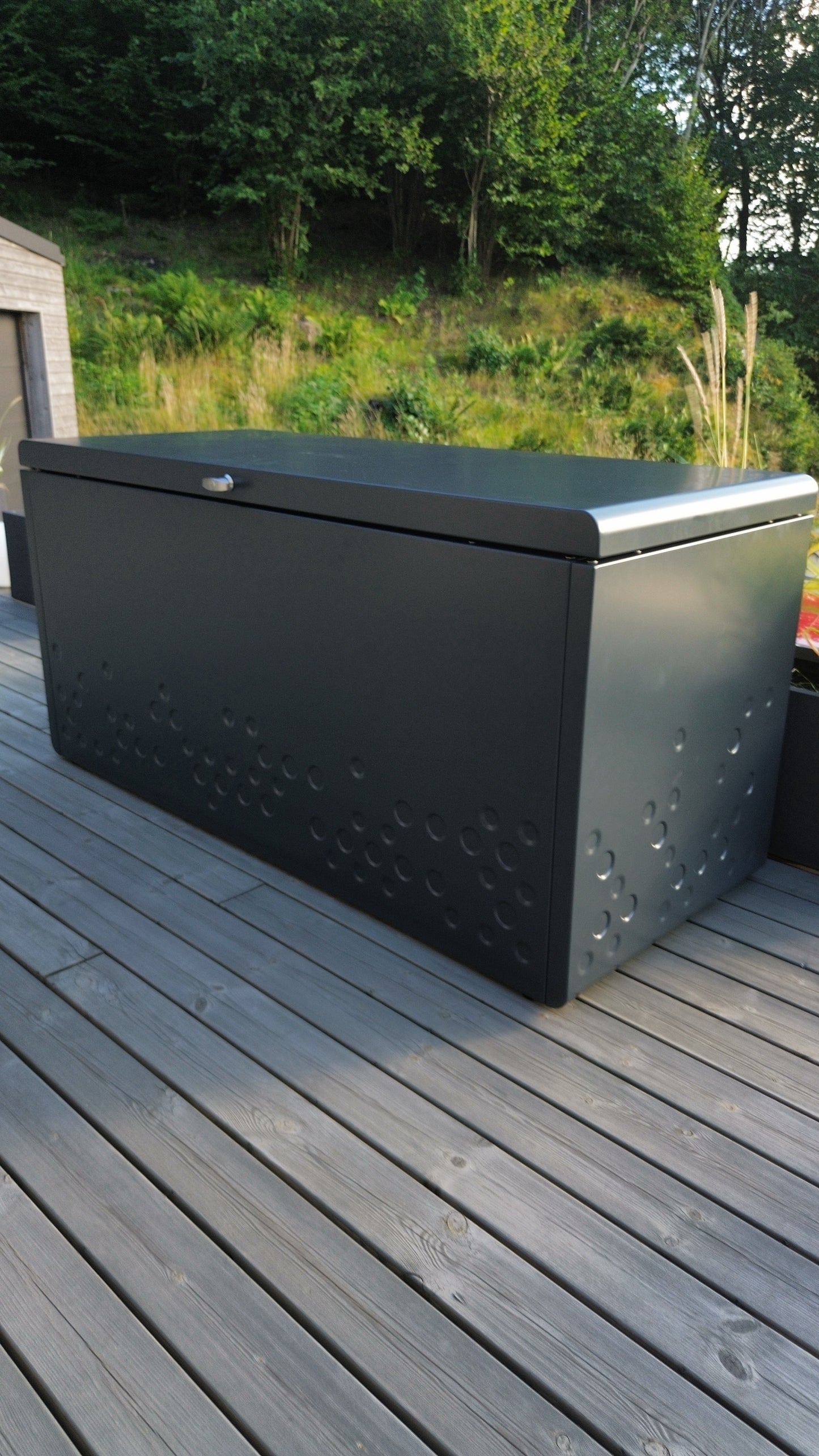 Hynderboks - Pudeboks Aluminium Sort