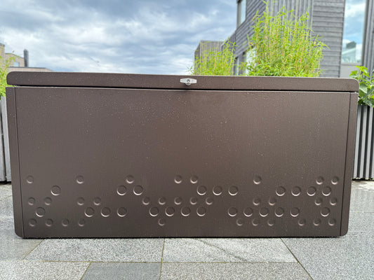 Hynderboks - Pudeboks Aluminium Sort